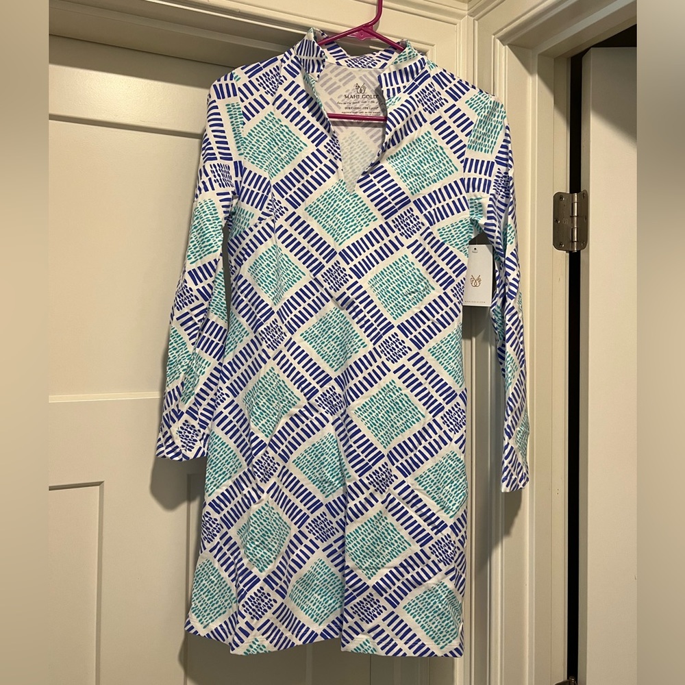 Mahi Gold nautical dress